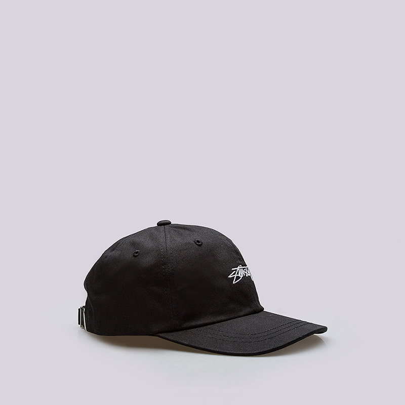 Кепка Stussy Smooth Stock Low Cap (131718-black)  - цена, описание, фото 2
